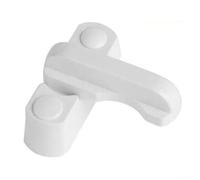 Serrure en T en acier et plastique pour portes battantes, installation facile