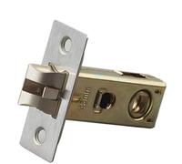 Serrure Encastrable Serrure de salle de bain silencieuse Corps de serrure à languette unique Pas de trou de serrure 25 mm 30 mm 35 mm 45 mm 50 mm 60 mm 70 mm Serrure Porte Interieure(Silence latch 25m