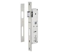 Serrure encastrée à cylindre, THIRARD, axe 31mm entraxe 70mm, carré 8, fourreau 7