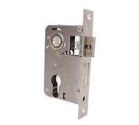 Serrure EncastréE Corps de serrure porte intérieure, 5045, 5040, panneau en acier inoxydable, roulement silencieux, for cylindre 29 mm, accessoires(5040)