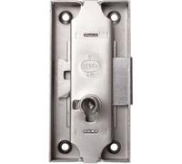 Serrure espagnolette 80x55mm axe 35mm longueur du canon 12mm gauche finition fer - DEVISMES - 12383-005-G