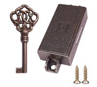 Serrure espagnolette - cyclingcolors - Brun bronze e remplacement - Meuble ancien - Armoire vintage