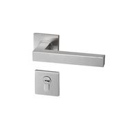 Serrure fendue en acier inoxydable 304, serrure à poignée HC4013, couvercle carré, serrure de porte intérieure, serrure de porte de bureau