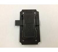 Serrure forgée en fer de restauration pour meubles anciens et en art pauvre. FS 101.20 "Made in Italy" finition noire antique entrée 20 mm. Ligne "The Forgé" (OTENSIL BOIS)