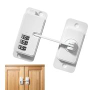 Serrure Frigo à Code Verrou de Protection pour Animaux Adhésif Haute | Cadenas de Congélateur Armoire Pour Placard Tiroir Four Garage Lave-Vaisselle Armoire Débarras Appartement