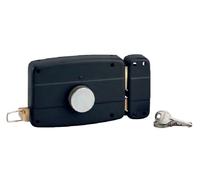 Serrure garage bouton tirage 140x90mm gauche - THIRARD - 00000057