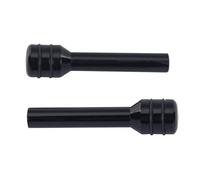 Serrure goupille porte Compatible Avec VW Pour Golf 2 Pièces Accessoires D'intérieur Voiture Couvercle Serrure Porte Bouton Broches Traction Broches Verrouillage Porte Couvercles Levage Bouton(Black)