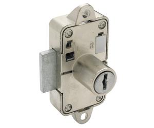 Serrure haut/bas 32800-01/R3 nickelé pêne de 14 mm RONIS 36560