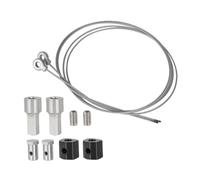 Serrure Hayon Coffre Arriere Kit Réparation Câbles Serrage Coffre Toit Pièce 8484P6 Kit Réparation Complet Câbles Verrouillage Coffre pour Peugeot 206 CC Serrure Coffre Hayon
