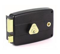 Cisa Serrure monopoint 3005014000 en applique horizontale à fouillot 45 mm gauche