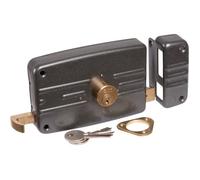 Serrure horizontale de sûreté à tirage City 5G Axe 70 mm gauche Iseo