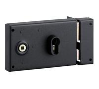 Serrure horizontale pour cylindre à fouillot T...