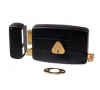 Serrure monopoint en applique horizontale à tirage 45 mm gauche CISA 501210-02-2A