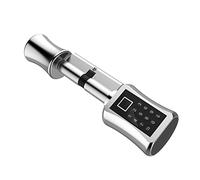 Serrure intelligente avec clavier électronique amélioré avec 3 façons de déverrouiller les empreintes digitales mot de passe clé mécanique intelligente pour portes en bois de sécurité de style