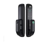 Serrure Intelligente, Porte Électronique Ou Application, Panneau Givré, Empreinte Digitale, Mot De Passe, Carte IC, Déverrouillage Pour La Maison Et L'avant(Graffiti Edition)