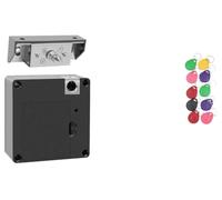 Serrure intelligente pour armoire à application - Serrure de tiroir en bois - Sécurité électronique cachée - Antivol - Tiroirs RFID