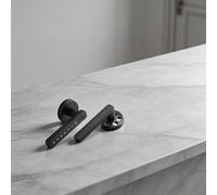 Serrure intelligente pour porte compatible TUYA avec empreinte digitale et mot de passe, serrure électronique ouverte à une poignée pour la sécurité de la maison et du bureau, plusieurs options de