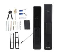 Serrure Intelligente Sans loc ABS, Déverrouillage Empreinte Digitale, Code, Carte IC, Téléphone Mobile - Déverrouillage Rapide, Sécurité Avancée, Usage Résidentiel