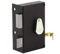 Serrure - JPM - 4G Vertical tirage Cylindre de 50 gauche - Acier - A clé - En applique