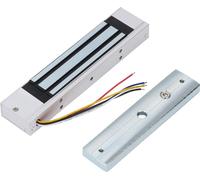 Serrure magnétique électrique 180KG 350lbs DC 12V NC Mode Five Wire Electromagnet Lock pour système de contrôle d'accès de porte simple