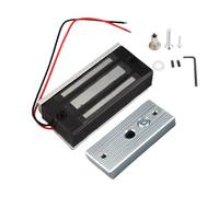 Serrure magnétique électrique à Force de Maintien de 60 kg, Mini système de contrôle d'accès de Porte d'armoire électromagnétique DC 12 V Fail Safe NC Mode Porte Simple pour Serrure électronique