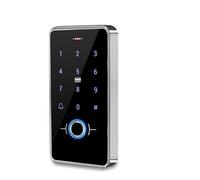 Serrure magnétique électrique Clavier de contrôle d'accès par empreinte digitale étanche IP68, clavier RFID, panneau tactile, système d'ouverture de porte électronique, cartes 13.56MHz