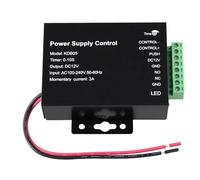 Serrure magnétique électrique Commutateur d'alimentation de contrôle d'accès DC 12V, sortie 5A 3A, Source d'alimentation d'entrée, adaptateur de fournisseur for système d'interphone vidéo(TypeB 12V5A)