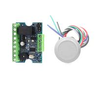 Serrure magnétique électrique Contrôleur d'accès 12V avec système d'entrée de porte à verrouillage magnétique, mémoire tactile, lecteur de carte Wiegand RFID, carte de contrôle d'accès(Kit-4 13.56Mhz)