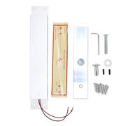 Serrure magnétique électrique en alliage d'aluminium, 280KG, 12V, Mode NC, serrure électromagnétique pour système de contrôle d'accès aux portes