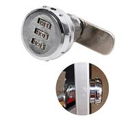 Serrure mécanique en alliage de zinc pour meuble, poignée anti-vol avec code à 3 chiffres et facile à installer verrouillage code de sécurité, 3 modèles au choix