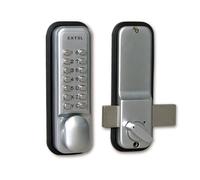 Serrure mécanique pour porte intérieure 35 - 60 mm - ouverture gauche droite - Extel - 109057