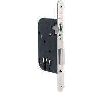 JPM Serrure monopoint à larder MULTIBAT 290000-06-0B à rouleau nickelé axe 50 mm bout rond