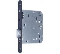 Serrure monopoint à larder PMR noir pêne dormant seul axe 120mm - VACHETTE - 22721000