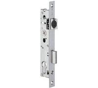 Serrure monopoint à larder pour profil étroit pêne dormant demi-tour 45mm - STREMLER - 2260.45.0