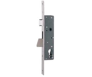 Serrure monopoint à larder profil étroit pêne dormant demi-tour ELECTA axe 35 mm ISEO 781351B