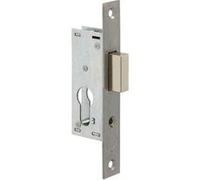 Serrure monopoint à larder profil étroit pêne dormant seul petit coffre Série 14 largeur 39,5mm - METALUX - F114390000 Noir G