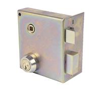 Serrure monopoint en applique à fouillot VEGA extra renforcée cylindre 45 mm droite JPM 900400-06-1A