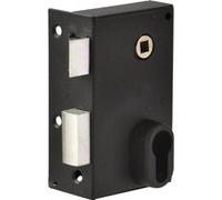 Serrure monopoint en applique à profilé européen verticale fouillot gauche - JPM - 117500-01-2Y Noir G