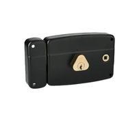 Serrure monopoint en applique ERCY 5 goupilles 5G horizontal fouillot gauche MV1 cylindre de 45 mm compatible 40 mm HERACLES C5-501712M-2MV