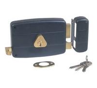 Serrure monopoint en applique horizontale à tirage 50mm droite - CISA - 501210-03-1A