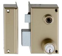 Serrure monopoint en applique MX4500 5 goupilles 5G verticale fouillot C45 gauche - HERACLES - MX-4551-5G-2