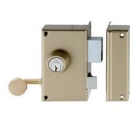 Serrure monopoint en applique MX4500 5 goupilles 5G verticale tirage C45 droite - HERACLES - MX-4550-5G-1