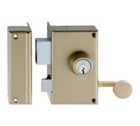Serrure monopoint en applique MX4500 5 goupilles 5G verticale tirage C45 gauche - HERACLES - MX-4550-5G-2