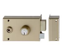 Serrure monopoint en applique MX4500 5G horizontale fouillot C45 gauche - HERACLES - MX-4554-5G-2