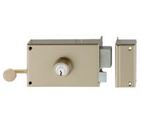 Serrure monopoint en applique MX4500 5G horizontale tirage C45 gauche - HERACLES - MX-4553-5G-2