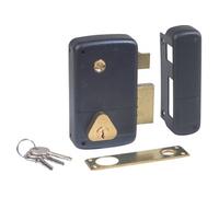 Serrure monopoint en applique vertical fouillot droite cylindre de 40mm CISA 3005041000