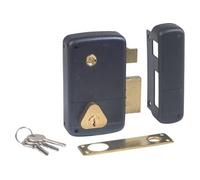 Serrure monopoint en applique vertical fouillot droite cylindre de 40mm sur numéro BC1534 - - 3005041000BC1534