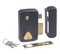 Serrure monopoint en applique vertical fouillot droite cylindre de 40mm sur numéro BC1534 - CISA - 3005041000BC1534