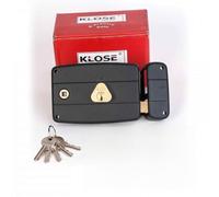Serrure Monopoint KLOSE besser en Applique à Fouillot Horizontale 140x92mm - (Similaire JPM CISA....) 3 clés - 45mm - Droite