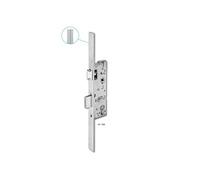 Serrure monopoint NUM1438PZ axe 40mm têtière inox - WILKA - 1438PZ-40